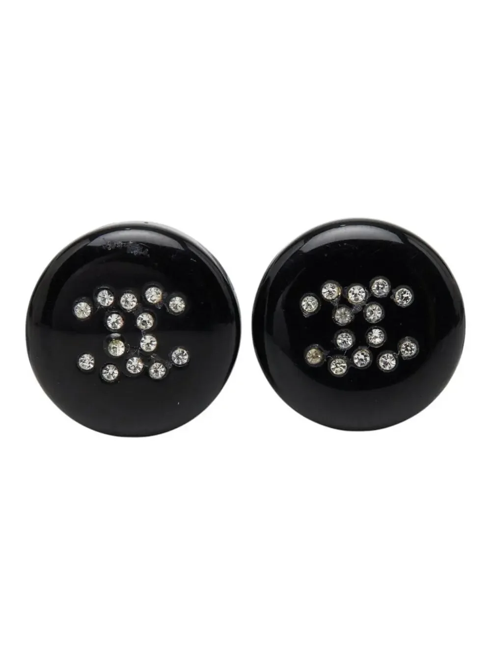 Chanel Cc Logo Round Stud Earrings #299621C48B